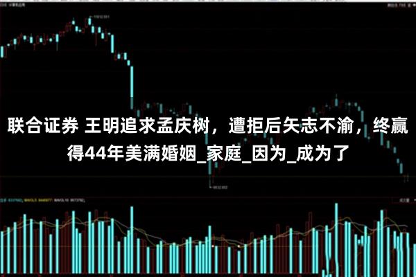 联合证券 王明追求孟庆树，遭拒后矢志不渝，终赢得44年美满婚姻_家庭_因为_成为了